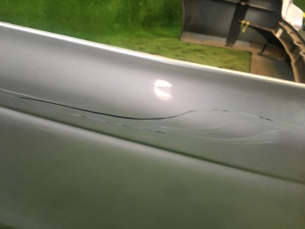 Rear bumper SUBARU LEGACY OEM 57703AE210TG 57704AE170 57711AE040 BH5 2001 Silver 01G