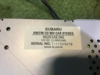 เครื่องเสียง SUBARU LEGACY OEM 86201AE390 BH5 2001