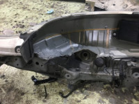 Left rear fender SUBARU OUTBACK OEM 51490AG0309P BP9 2004 Gold 39J
