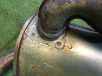 Panela de escape SUBARU LANCASTER OEM 44300AE200 BHE 2001 EZ30