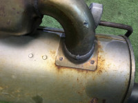 Panela de escape SUBARU LANCASTER OEM 44300AE200 BHE 2001 EZ30