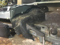 右リアフェンダー SUBARU LANCASTER OEM 51410AE160 BHE 2001 Green 1U7