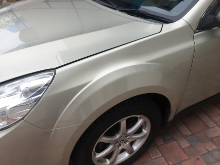 左フロントフェンダー SUBARU OUTBACK OEM 57120AJ0509P BRF 2009 gold D6H