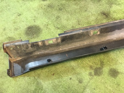 Left sill SUBARU OUTBACK OEM 91112AJ170 BRF 2009 gold D6H
