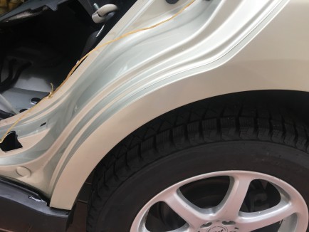 Фендер задний левый SUBARU OUTBACK OEM 91112AJ130G3 BRF 2009 gold D6H