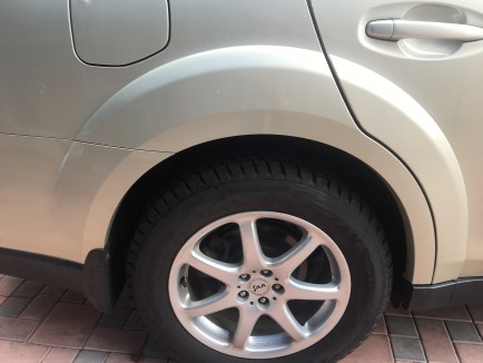 โอเวอร์เฟนเดอร์ขวา SUBARU OUTBACK OEM 91112AJ120G3 BRF 2009 gold D6H