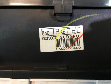 Quadrante SUBARU LEGACY OEM 85075AE000 85070AE060 85040AE040 85020AE020 85083AE050 BH5 1998 EJ208