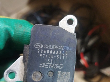 Medidor de massa de ar (MAF) SUBARU OUTBACK OEM 22680AA380 BRF 2009 EZ36