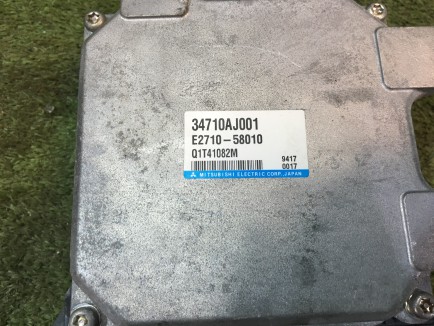 Steering rack control module SUBARU OUTBACK OEM 34710AJ001 BRF 2009 EZ36
