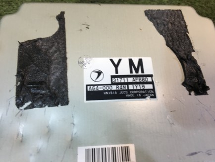 Centralina da caixa SUBARU LEGACY B4 OEM 31711AF680 BE9 2001 EJ254