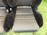 Seat set SUBARU LEGACY B4 OEM 64011AE120ML 64011AE130ML 64011AE130ML 64220AE070ML 64230AE070ML BE9 2001 Silver 01G