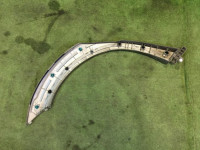 Left fender flare SUBARU OUTBACK OEM 91112AG031LR BP9 2006 grey 45A