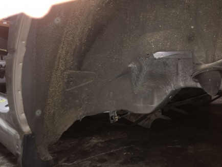 右リアフェンダー SUBARU LEGACY B4 OEM 51410AE001 BE5 2000 Silver 792