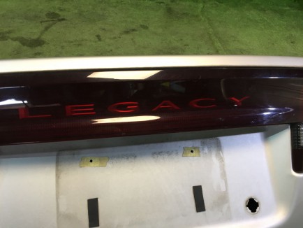 Trunk lid SUBARU LEGACY B4 OEM 57501AE040 84251AE03A BE5 2000 Silver 792