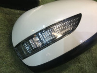 Mirrors (pair) SUBARU LEGACY OEM 66204AG040 91031AG230WU BP5 BL5 BLE BPE BPH BL9 BP9 2006 white pearl 37J