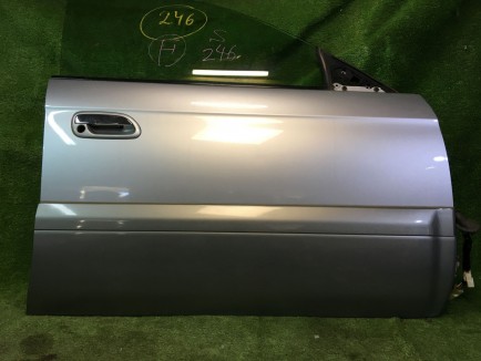 Right front door SUBARU LANCASTER OEM 60009AE040 BHE BH9 2001 Silver 1U2