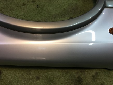 Крыло переднее правое SUBARU LANCASTER OEM 57120AE021 BHE BH9 2001 Silver 1U2