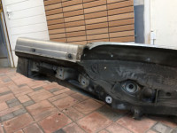 Крыло заднее левое SUBARU LANCASTER OEM 51410AE170 BH9 BHE 2000 grey 9G9