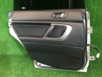 Porta traseira esquerda SUBARU OUTBACK OEM 60409AG0509P BPE BP9 2004 Silver 39D