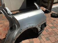 Left rear fender SUBARU OUTBACK OEM 51472AG0709P BPE BP9 2004 Silver 39D