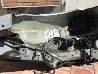 Left rear fender SUBARU OUTBACK OEM 51472AG0709P BPE BP9 2004 Silver 39D
