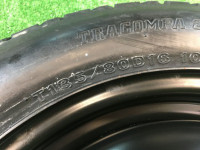 スペアタイヤ T135/80D16 SUBARU LANCASTER OEM 28121PA042, 28111AC231 BHE BH9 2000