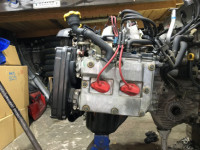 Двигатель SUBARU LANCASTER OEM 10100BA530 BH9 1998 EJ25