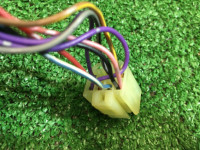 左ミラー SUBARU LANCASTER OEM 91031AE030MG BH9 BHE BH5 1998 Beige 8L5