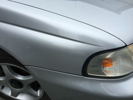 Крыло переднее правое SUBARU LEGACY OEM 57110AC100 BG5 BG9 BD5 BD9 1997 silver 406