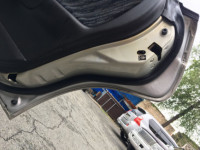 Right rear door SUBARU LEGACY OEM 61400AC300, 63210AC200NA BG5 BG9 1997 silver 406