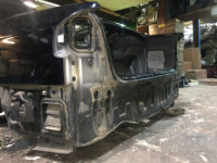 Left rear fender SUBARU LEGACY B4 OEM 51410AE011 BE5 BE9 BEE 1999 black 88H