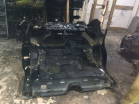 Secção traseira da carroçaria SUBARU LEGACY B4 OEM 51410AE001, 51410AE011 BE5 BE9 BEE BES 1999 black 88H