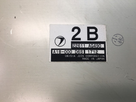 กล่อง ECU SUBARU LEGACY B4 OEM 22611AG490 BE9 2001 EJ254