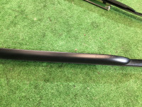 Window deflectors SUBARU LEGACY OEM 63531AG000, 63531AG010 BP5 BP9 BPE 2006 silver 39D