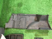 Tapizado del maletero SUBARU LEGACY B4 OEM 91144AE000, 94514AE022, 94511AE040, 94511AE050 BEE BE9 BE5 2002 black 18L,15K