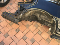 Крыло заднее левое SUBARU LEGACY OEM 51490AG0109P BP5  BPE 2007 black 32J
