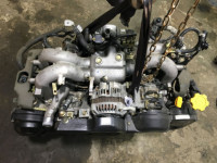 エンジン EJ254DXDBE SUBARU LEGACY OEM 10100BF970 BE9 BH9 2001 EJ254