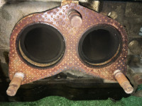 Cabeça do motor esquerda SUBARU LEGACY OEM 11063AB061 BP5 BL5 2007 EJ203