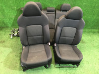 Seat set SUBARU LEGACY OEM 64025AG240JC, 64025AG050JC, 64221AG221JC, 64231AG581JC BP5 BP9 BPE 2007 black 32J
