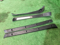 Frisos das embaladeiras SUBARU LEGACY OEM 94060AG260, 94060AG270, 94061AG160, 94061AG170 BP5 BL5 BLE BPE BL9 BP9 2007 black 32J