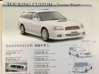 ครอบไฟหน้า SUBARU LEGACY OEM J1017AE022 BHE BH9 BH5 BE5 BE9 BEE 2001 blue 14L,11K
