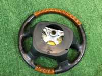 方向盘 MOMO с подушкой SUBARU LANCASTER OEM 34311AE110, 98211AE000ML BH9 BHE BH5 BE5 BE9 1998 beige 8L5