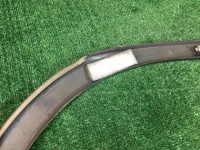 Left rear fender flare SUBARU LANCASTER OEM 91111AE030MF BHE BH9 1998 beige 8L5