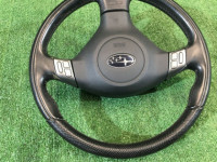 Steering wheel momo мультируль SUBARU OUTBACK OEM 34311AG160JC, 98211AG040JC BPE BP9 BP5 2005 gold 39J