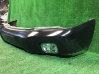 Front bumper SUBARU FORESTER OEM 57717FC160VF, 57720FC160, 57730FC090, 84501FC140, 84501FC150 SF5 SF9 2000 black 47A