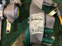 Ремни безопасности SUBARU LEGACY OEM 64620AG020WA, 64620AG030WA, 64680AG002WA, 64660AG002WA, 64660AG002WA BLE BL5 BL9 2004 grey 45A