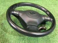 Steering wheel momo мультируль SUBARU LEGACY OEM 94060AG170, 94060AG180, 94061AG080, 94061AG090 BLE BPE BP5 BL5 2004 grey 45A