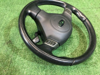 Steering wheel momo мультируль SUBARU LEGACY OEM 94060AG170, 94060AG180, 94061AG080, 94061AG090 BLE BPE BP5 BL5 2004 grey 45A
