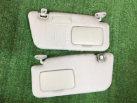 Sun visors SUBARU FORESTER OEM 92011SA191NE, 92011SA181NE SG5 SG9 2006 black 32J