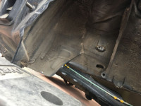 Guarda-lamas traseiro direito SUBARU FORESTER OEM 51439SA0029P SG5 SG9 SG 2006 black 32J